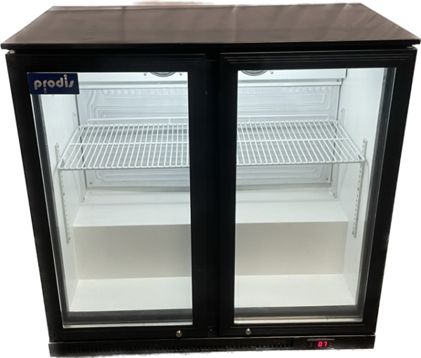 Under Counter Double Door Bottle Fridge